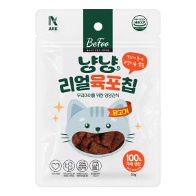 베푸 리얼 냥냥 육포칩 치킨50g